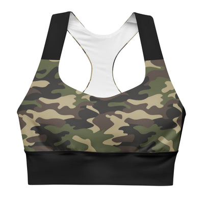 CheyenneeMagicWarrior Camo Longline Bra