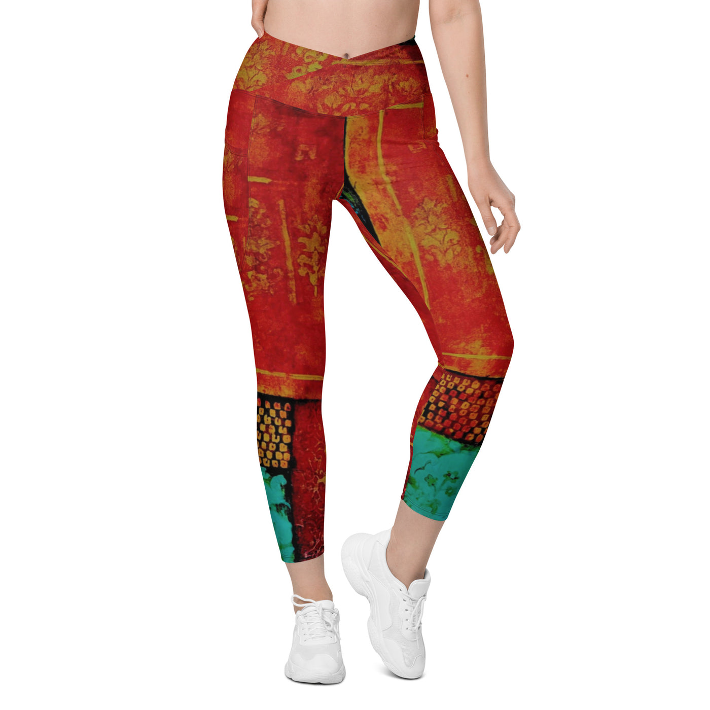 CheyenneeMagicWarrior Crossover leggings with pockets