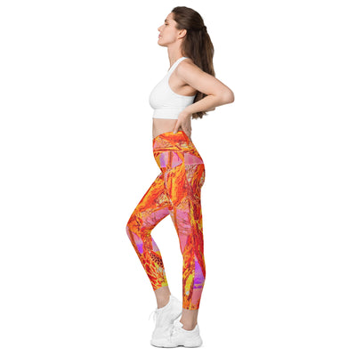 CheyenneeMagicWarrior Crossover Leggings With Pockets