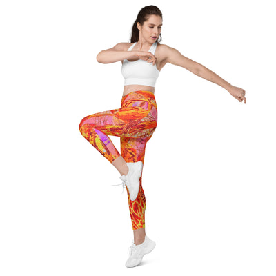 CheyenneeMagicWarrior Crossover Leggings With Pockets