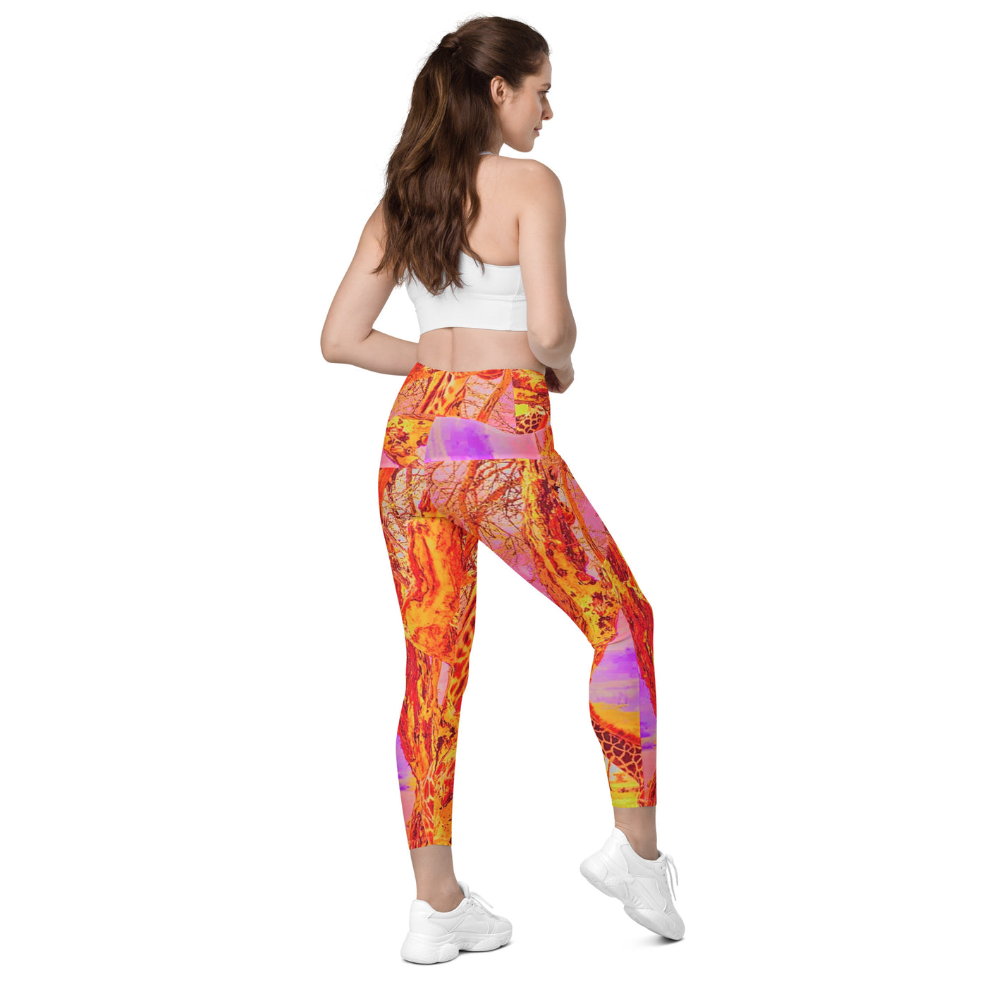 CheyenneeMagicWarrior Crossover Leggings With Pockets