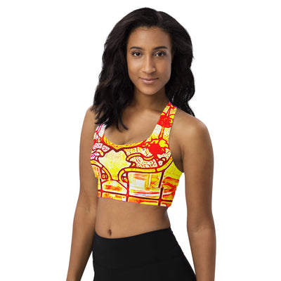 CheyenneeMagicWarrior Longline Sports Bra