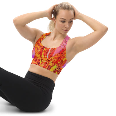 CheyenneeMagicWarrior Longline Sports Bra