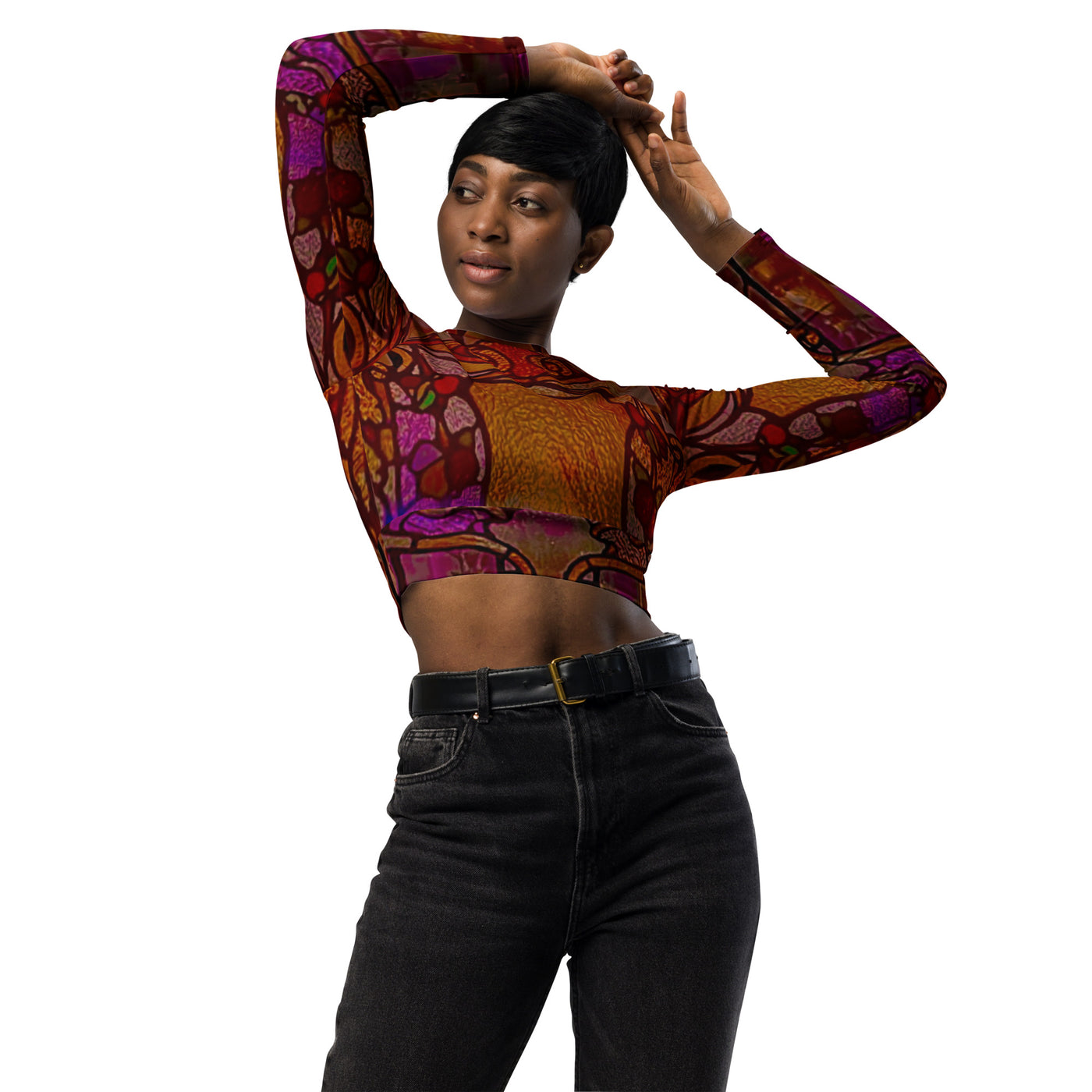 CheyenneeMagicWarrior Recycled Save The Planet CropTop