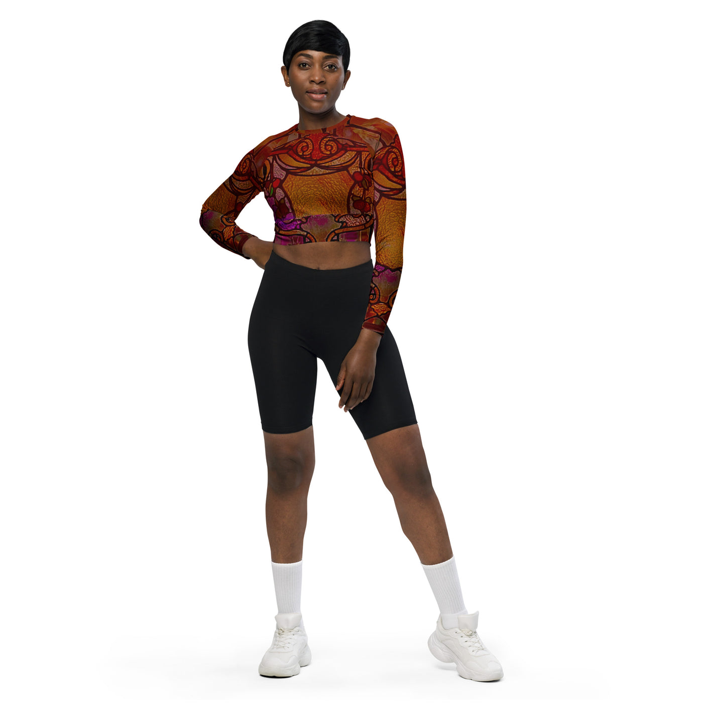 CheyenneeMagicWarrior Recycled Save The Planet CropTop