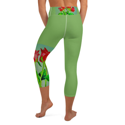 LindaJean Yoga Capri Leggings