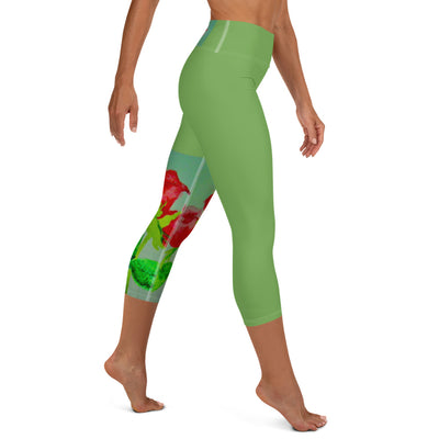LindaJean Yoga Capri Leggings