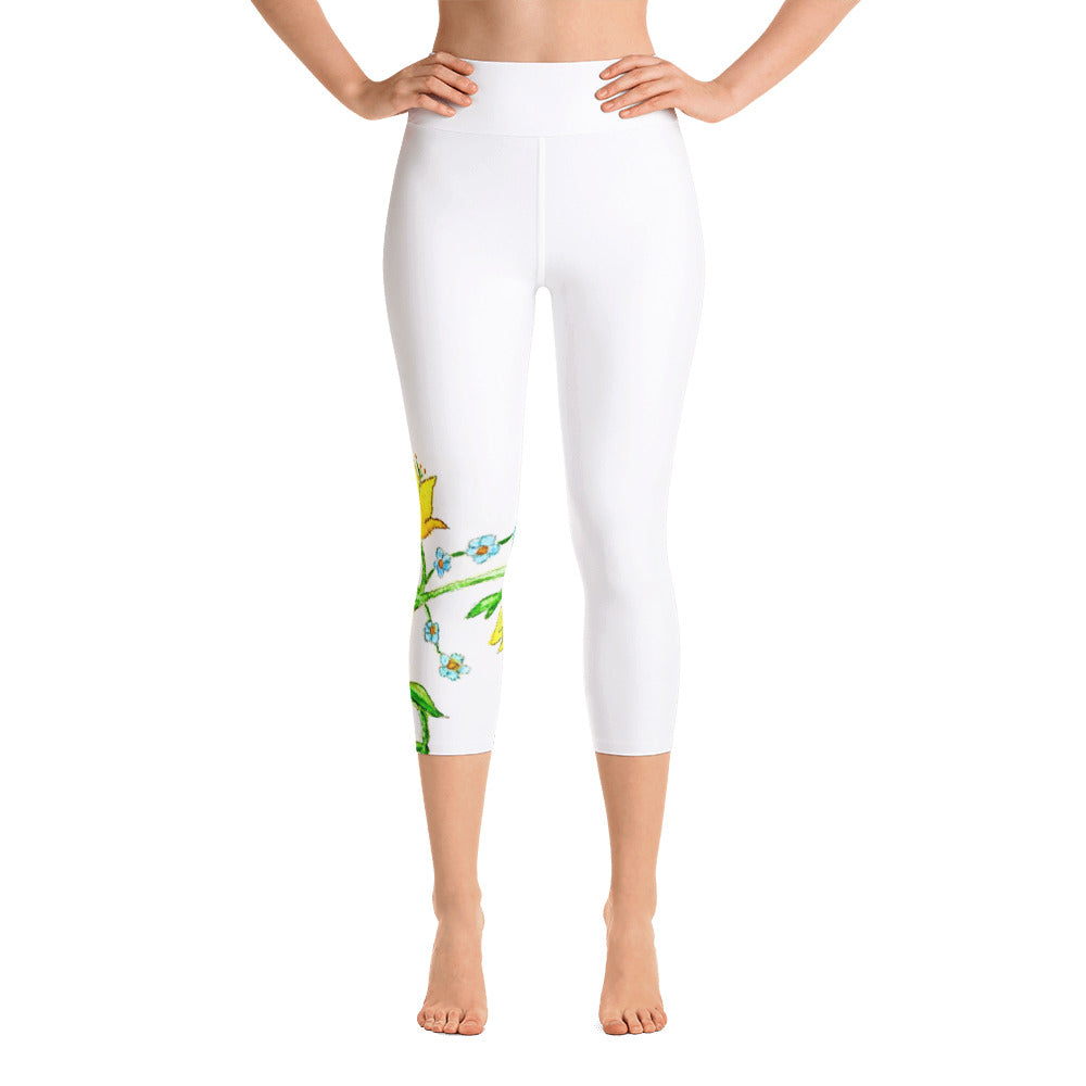 LindaJean Yoga Capri Leggings